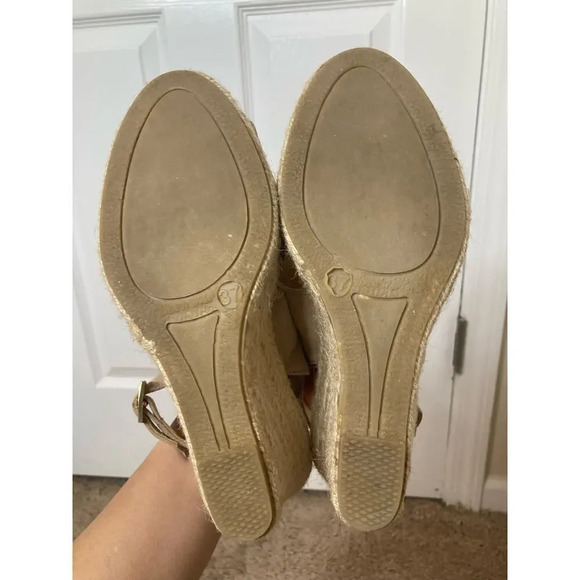 Patricia Green snake print espadrille wedges sz 7 - Picture 8 of 11